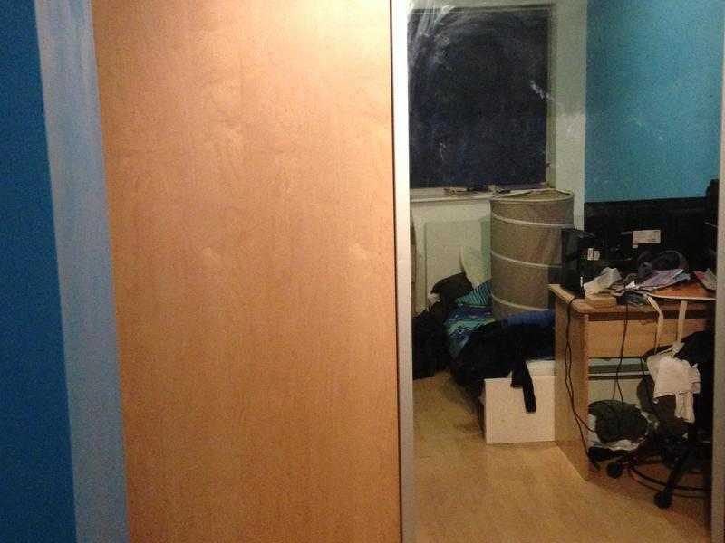 IKEA sliding wardrobe with mirror