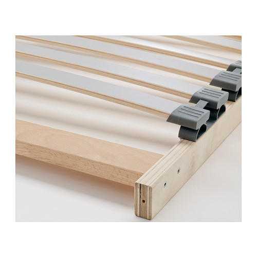 IKEA SULTAN LONSET STANDARD KING SIZE SLATTED BED BASE 150x200cm