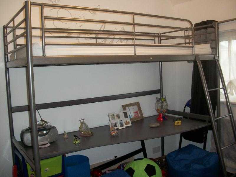 IKEA SVARTA LOFT BED