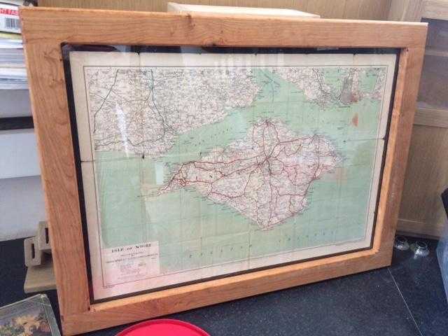 Ilse of wight map by Geographia Ltd circa 1930039s