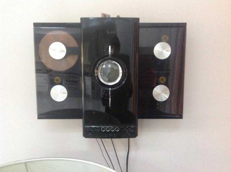 ILUV stereo system iPod dock