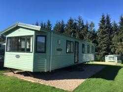Immacuale DG and CH, BK Senator 37 x 12 static caravan for sale on choice of plots
