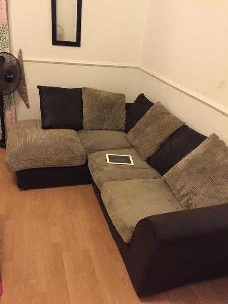 Immediate sale ....L shaped Sofa ..good condition