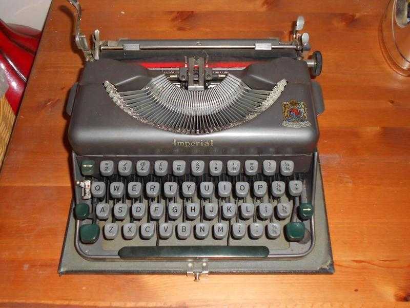 imperial portable typewriter