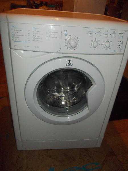 indesit A class 6kg white washing machine