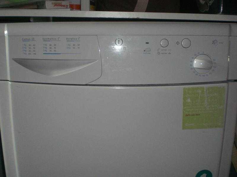 Indesit Condenser Tumble Dryer 7KG - Broken