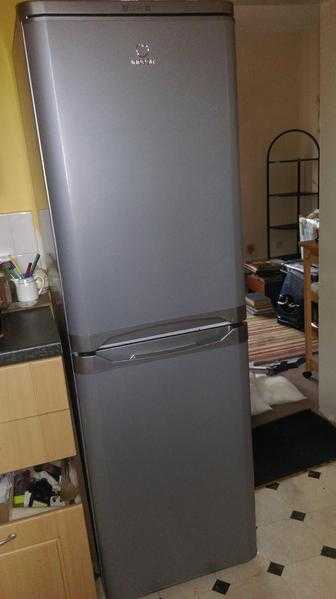 Indesit Silver Fridge Freezer