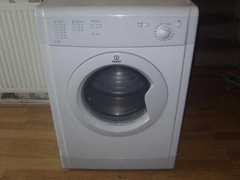 indesit tumble dryer 6kg