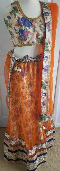 Indian Outfit, Lehenga, Chaniya Choli, Salwar