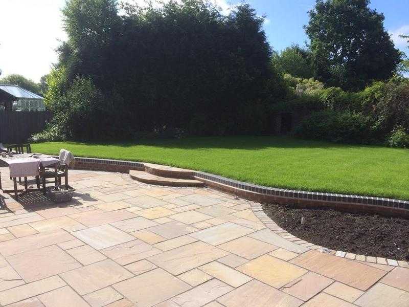 Indian Sandstone Patio Pack 20m2 Raj Blend