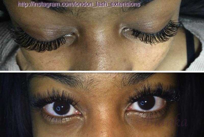 Individual Eyelash Extensions in North-West London. Natural or Volume sets 1D-8D