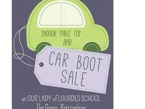 Indoor Car boot Sale  Table top sale