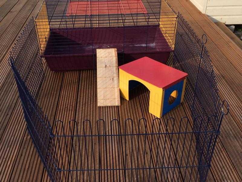Indoor rabbit cage