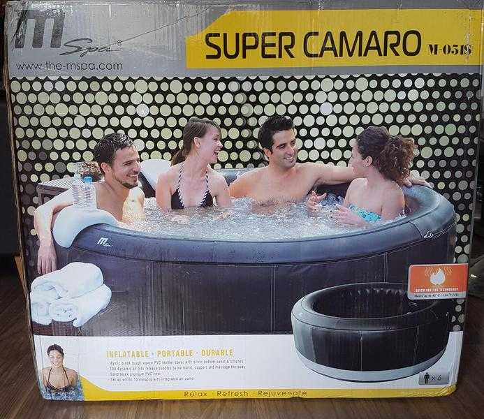 Inflatable hot tub mspa super camaro 6 person