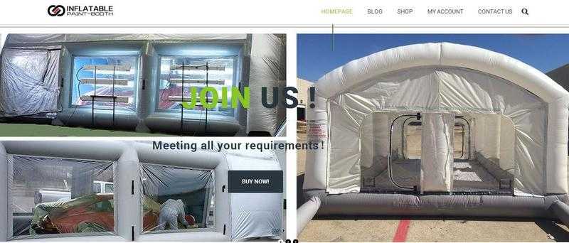 Inflatable Paint Booth for Sale