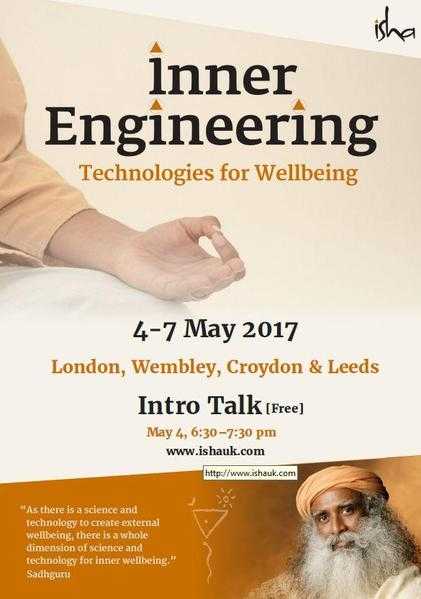 Inner Engineering - Technologies for Wellbeing (in London)