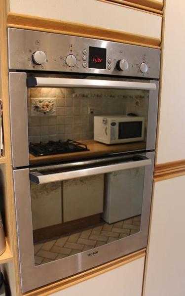 Integrated Bosch Double Oven