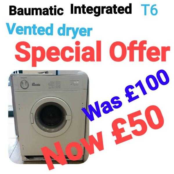 INTEGRATED TUMBLE DRYER