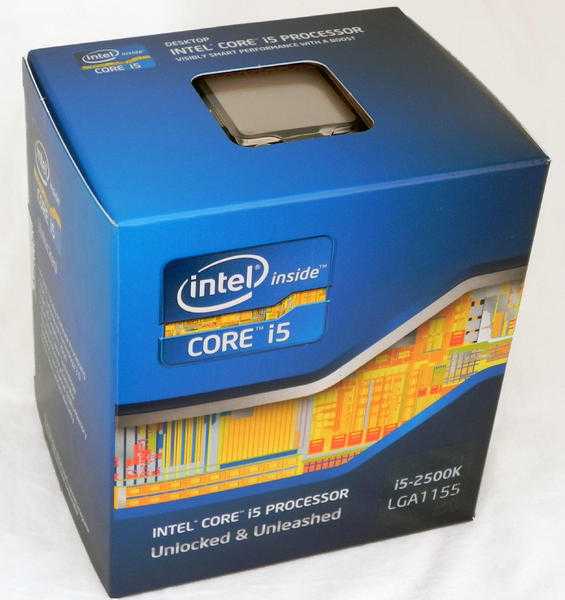 Intel i5 2500K Processor BX80623I52500K