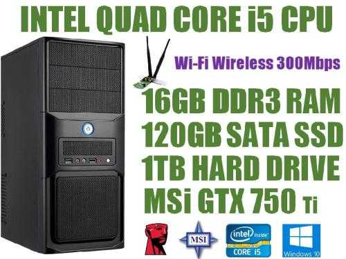 Intel Quad Core i5 Haswell Gaming PC with Warranty