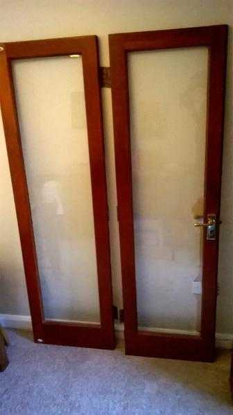 Interior double doors