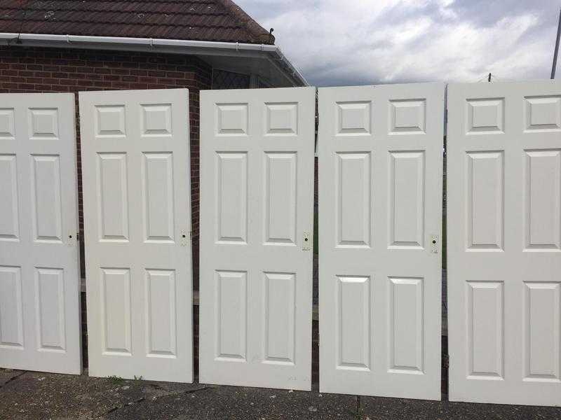 Interior white doors for sale x6
