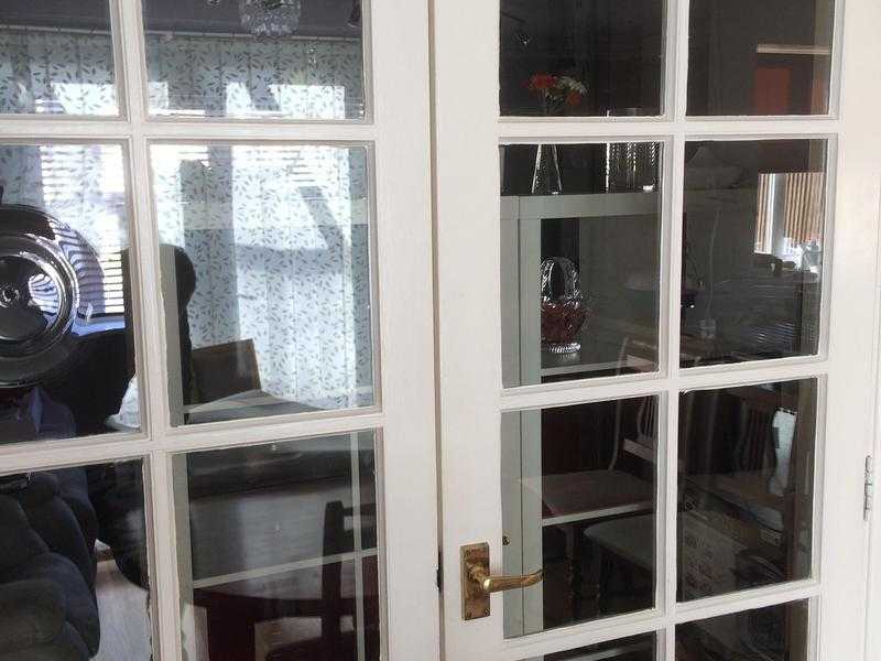 Internal French glass doors