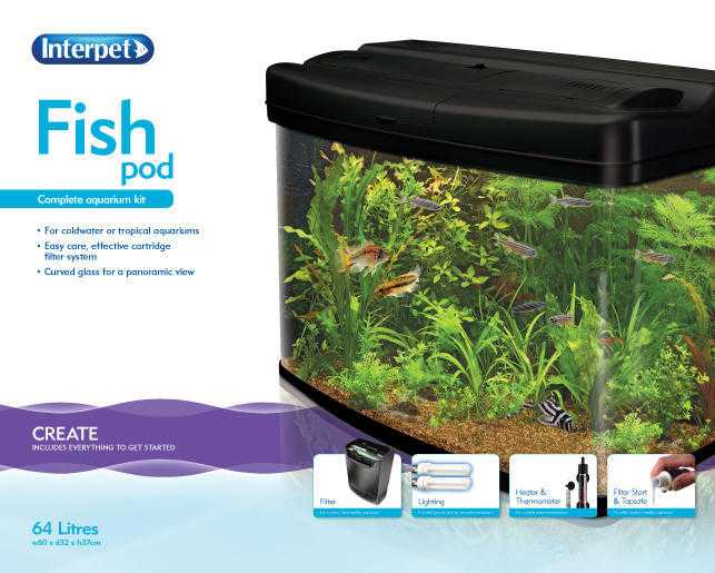 Interpet Fishpod 64l New Unboxed