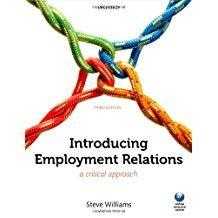 Introducing Employment Relations - A CRITICAL APPROACH by Steve Williams