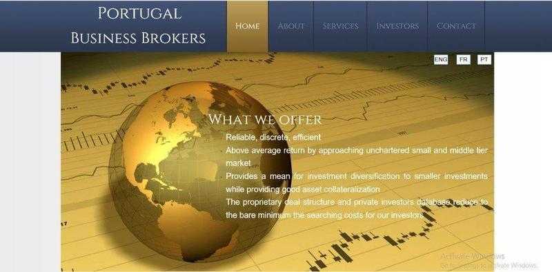 Invest now on the leading business broker at Portugal