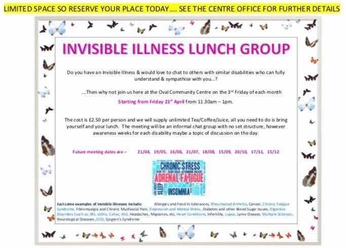 Invisible Illness Lunch Group