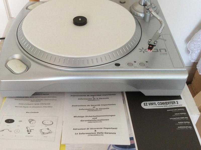 ION USB TURNTABLE TTUSB