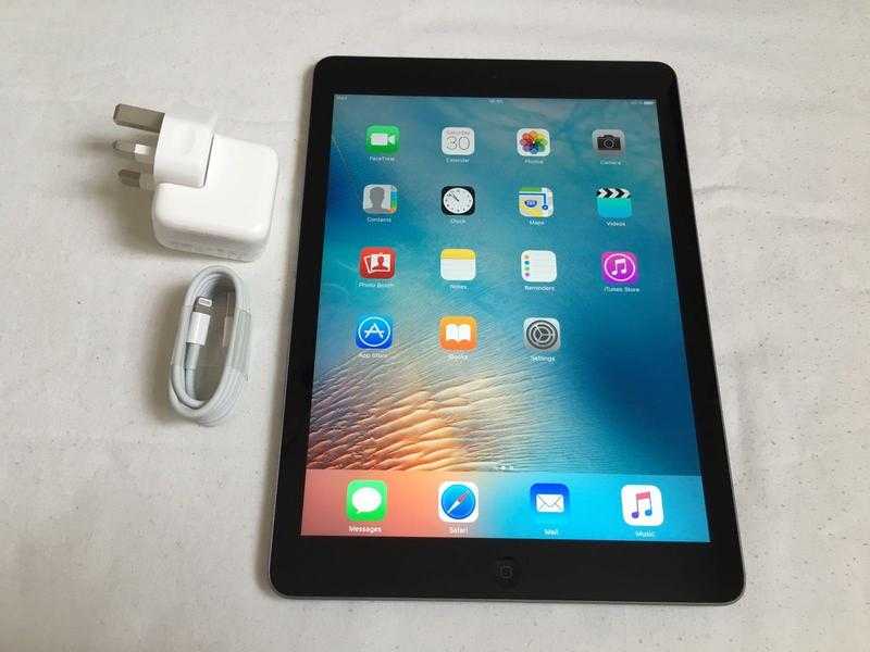 iPad Air 2 64GB Retina display space gray long Apple care warranty for about one 4 months for sale