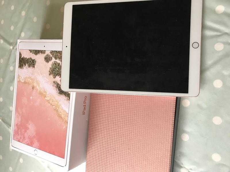 iPad Pro rose gold 10.5 WiFi amp cellular