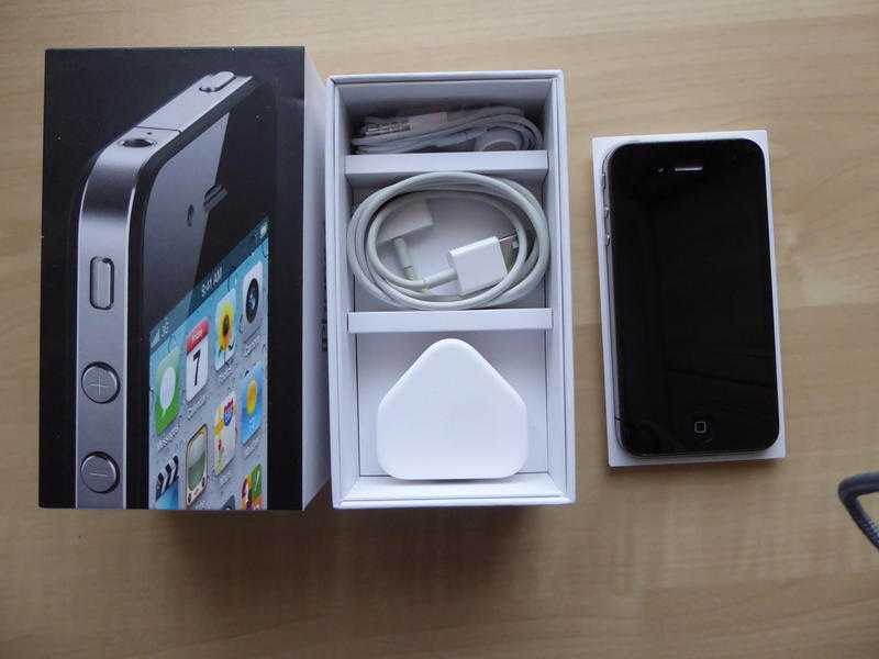 iPhone 4 Black 16GB unlocked to all networks