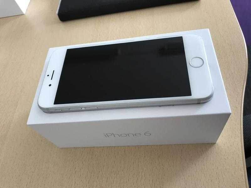 iPhone 6 16gb silverwhite