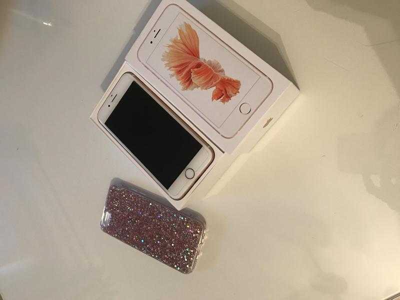 iPhone 6s Rose Gold 16gb excellent condition only 9 months old