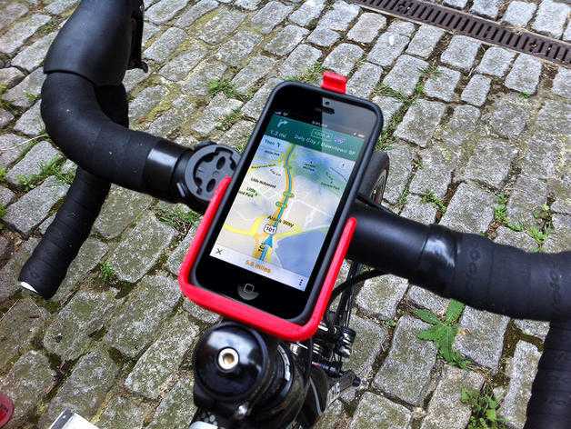 Iphone5 bike phone mount