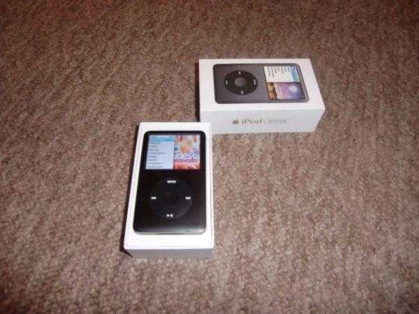 ipod classic 160gb boxed vgc