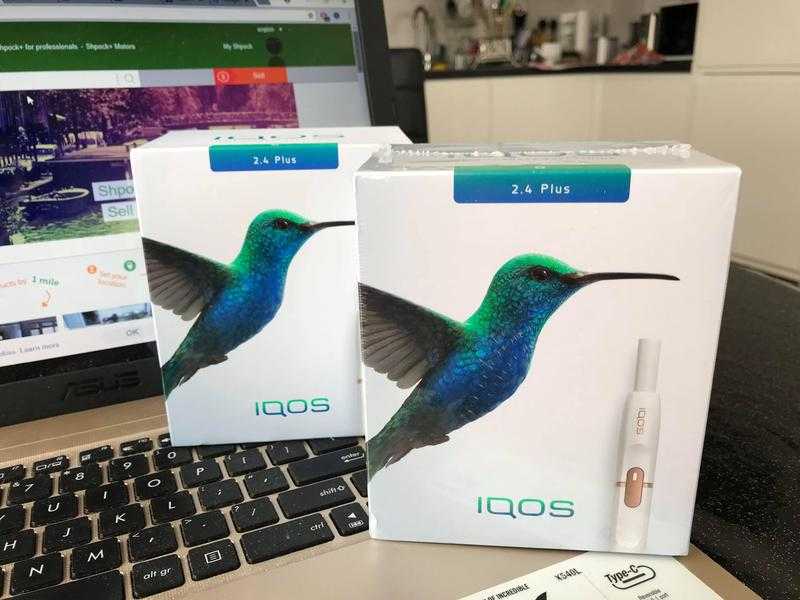 IQos2.4 PLUS heating kit (2.4P) bluetooth technology 2.4 Brand New