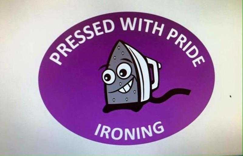 Ironing service, Pressed with Pride, Bottisham, Quy, Lode, Swaffhams, Wilbraham, Burwell