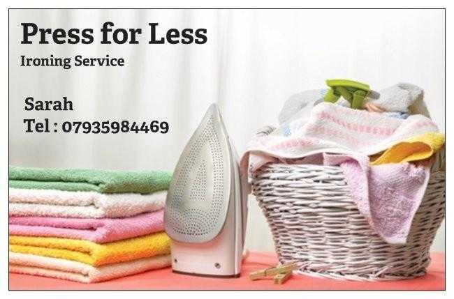 Ironing Service St Neots