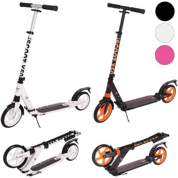 iScoot Adult Push Scooter (large wheels) - Brand new