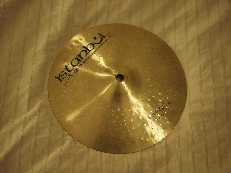 Istanbul Traditional series 9 inch heavy splash cymbal for sale