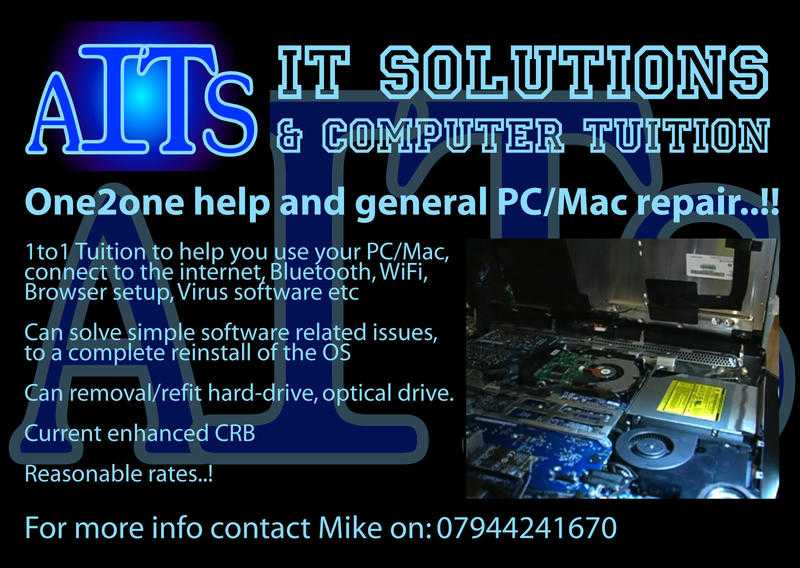IT Support amp Tuition Available...
