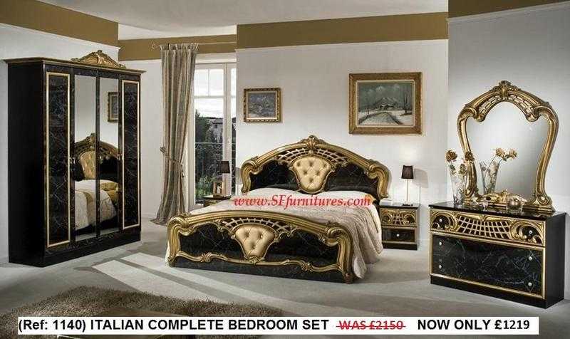 Italian Bedroom Furniture  Italian Bedroom Set  Italian Furniture  Italian Dining room Furniture