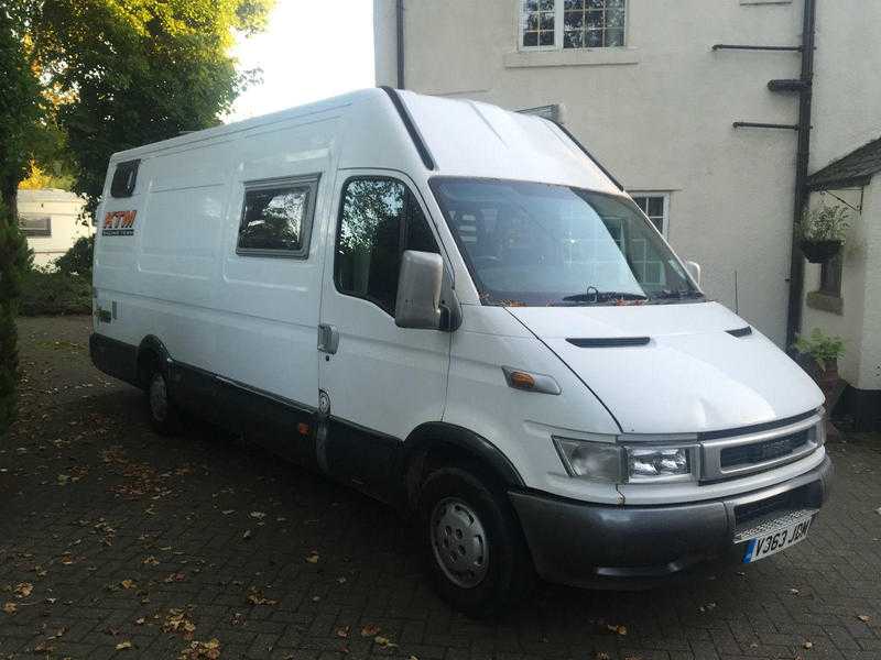 Iveco Daily race van motorhome conversion mx camper