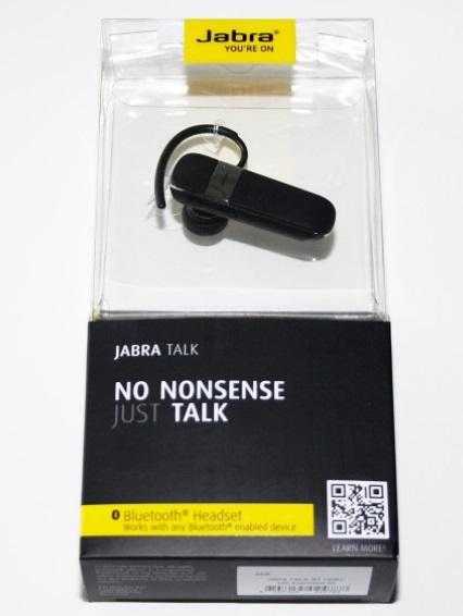 Jabra Talk Wireless Bluetooth Handsfree Headset Earpiece