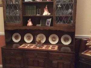 Jacee solid medium oak Welsh dresser