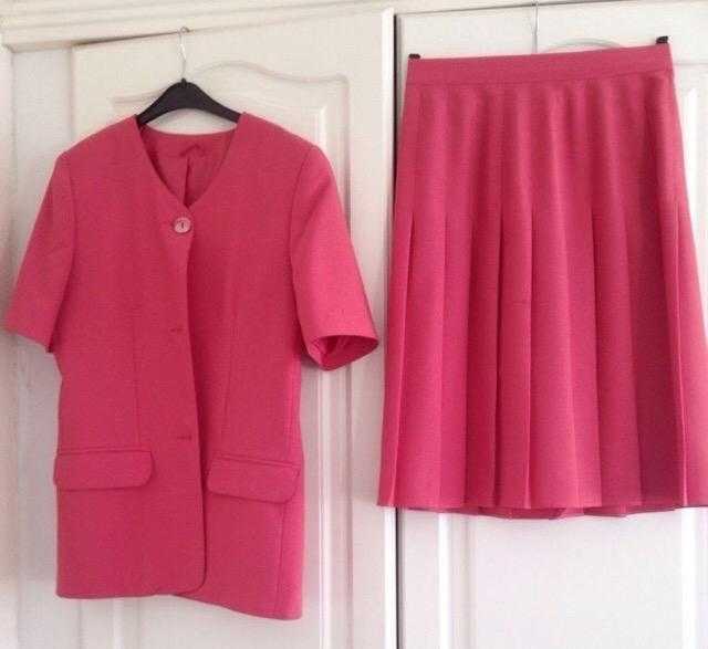 JACKETSKIRT SUIT - PINK